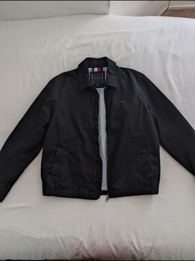 Tommy Hilfiger Men’s Black Harrington Jacket